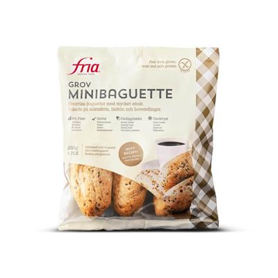 Glutenfri Grov Minibaguette 8x4 st