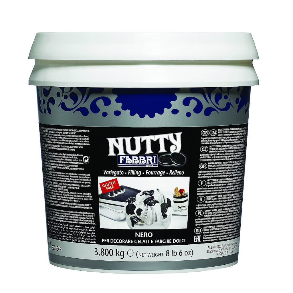 Topping Nutty Svart 3,8 kg