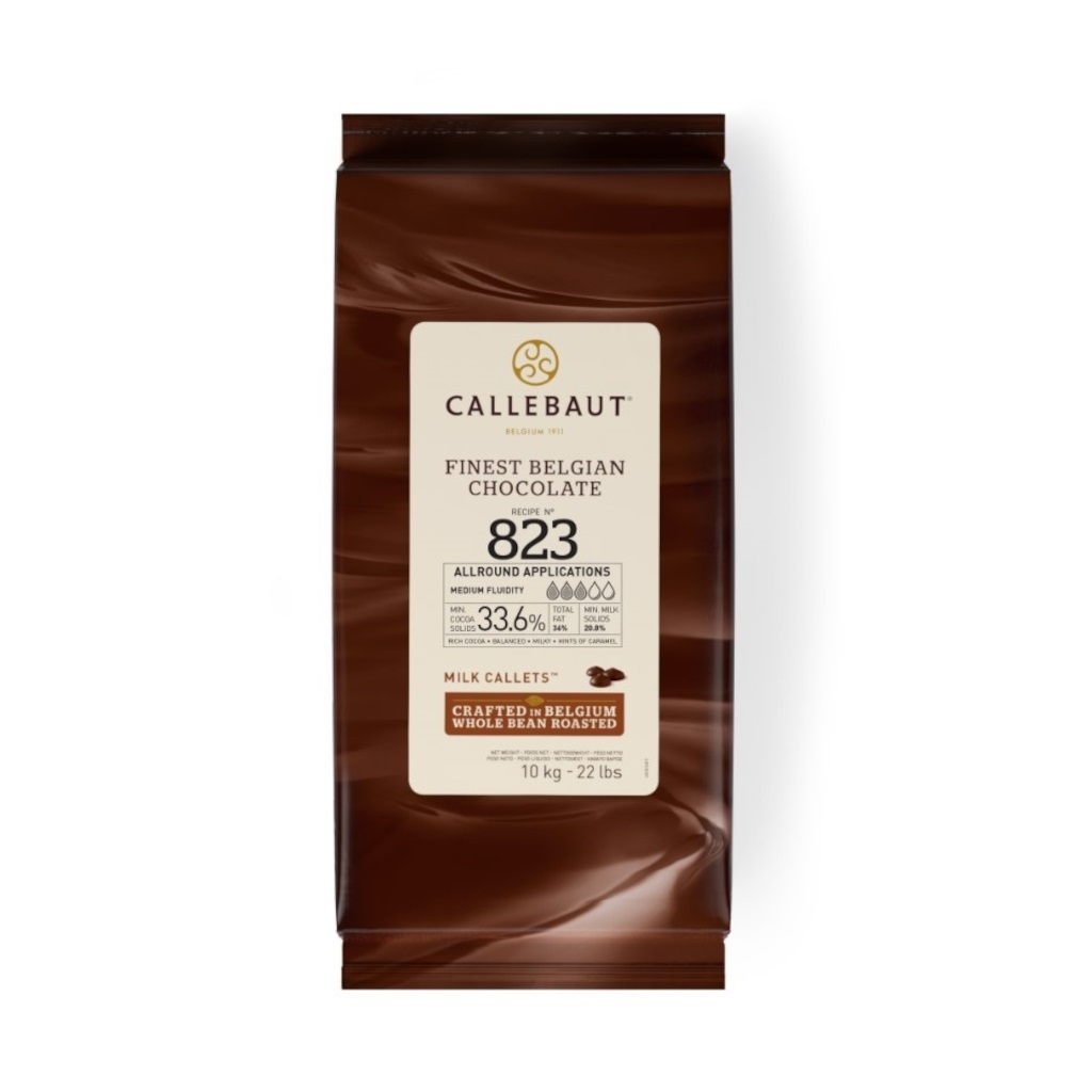 Callebaut pellets ljus 33,6% 10 kg