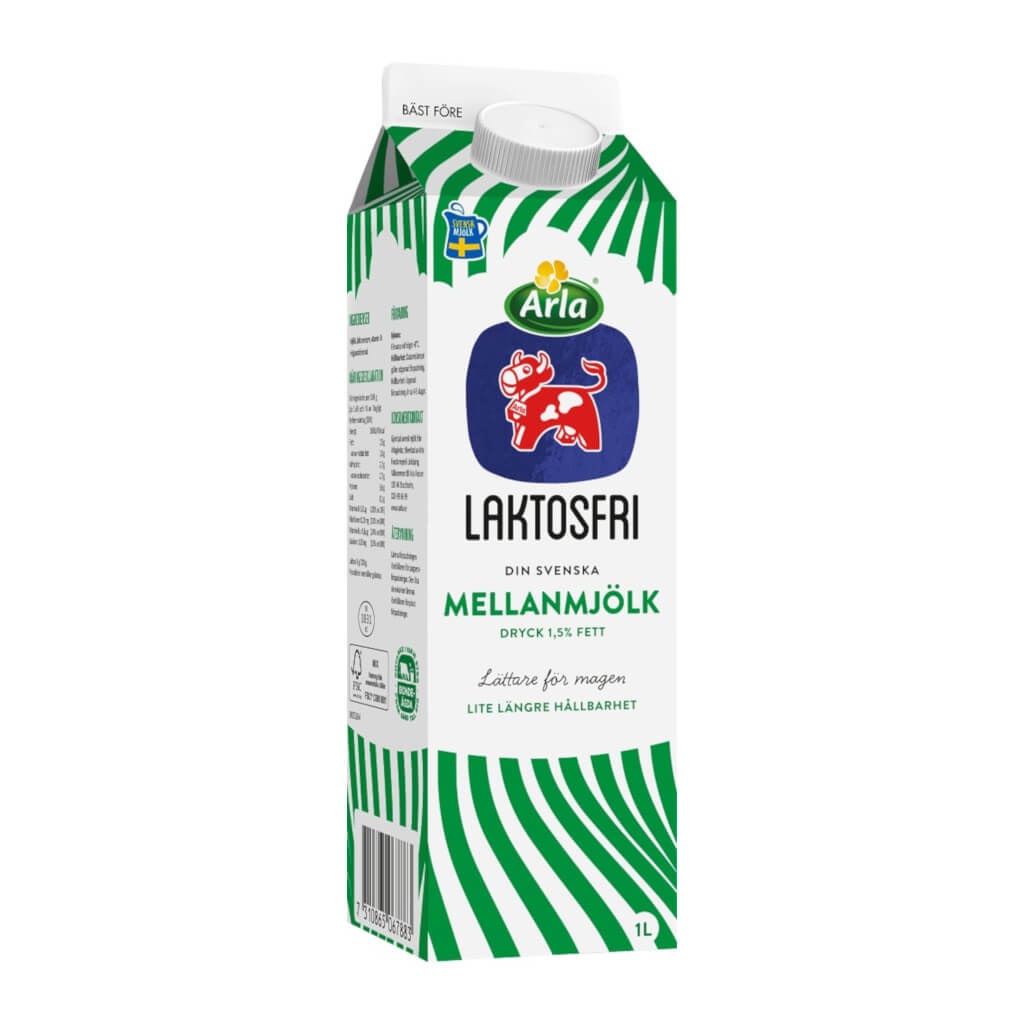 Laktosfri mel.mjölk  6x1
