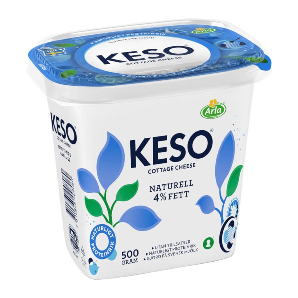 Keso naturell AR  6x500g