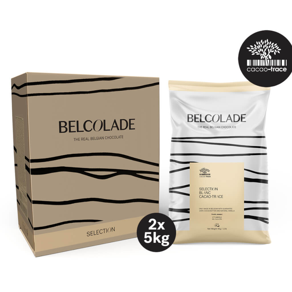 Belcolade Vit CT X605 31% 2x5 kg