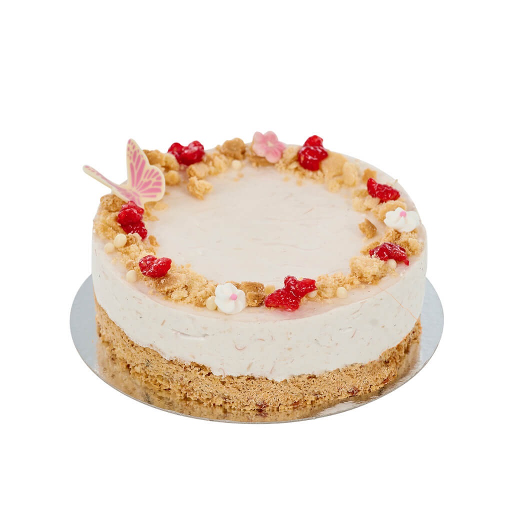 Nut meringue with rhubarb mousse 6x475 g