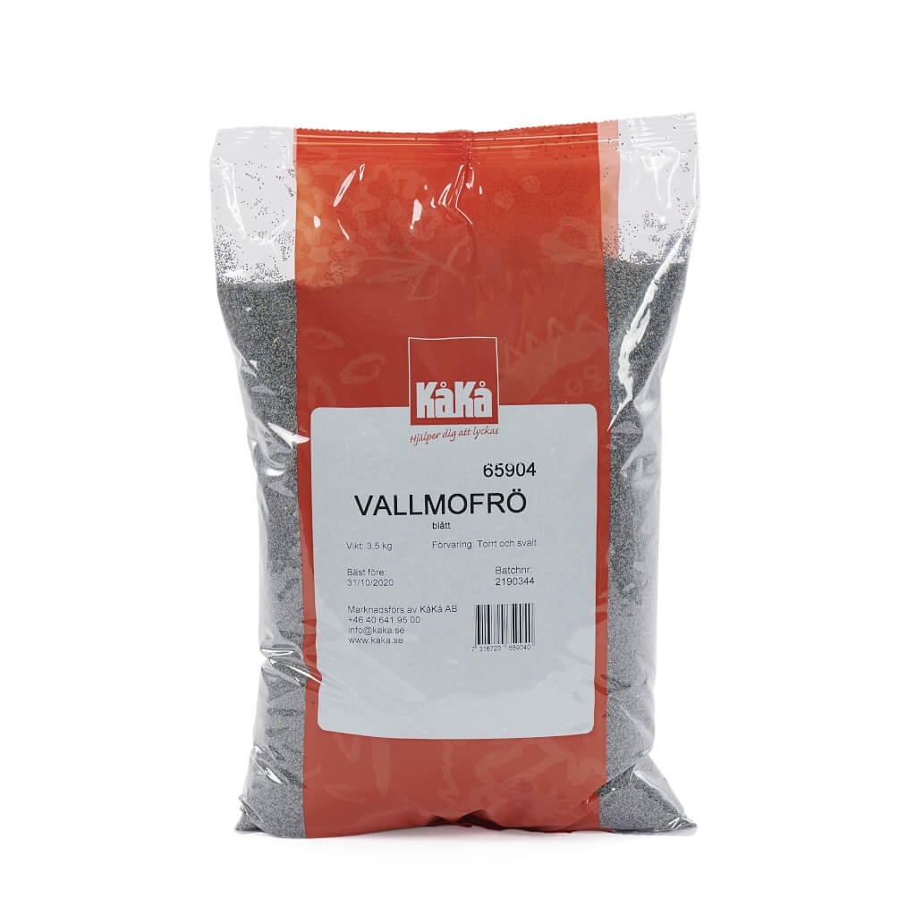 Vallmofrö blått 3,5 kg