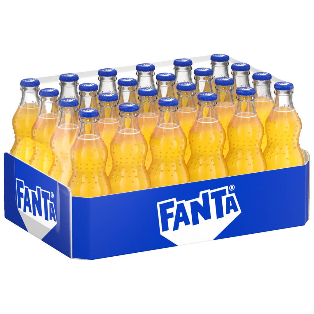 Fanta Orange glas 24pc á 33cl