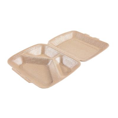 TakeAway box 3 compartments 125 pcs