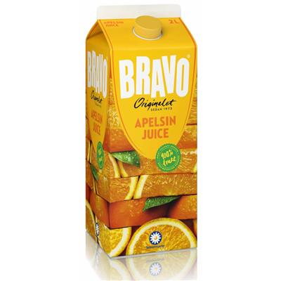 Bravo Apelsinjuice SM 2L