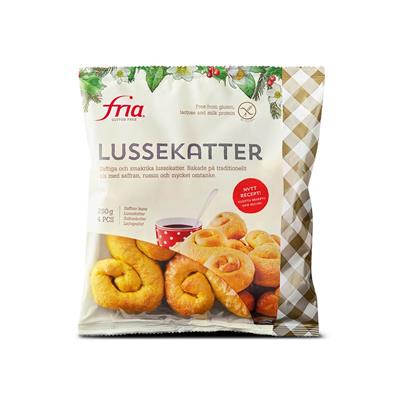 Glutenfria Lussekatter 8x4 st