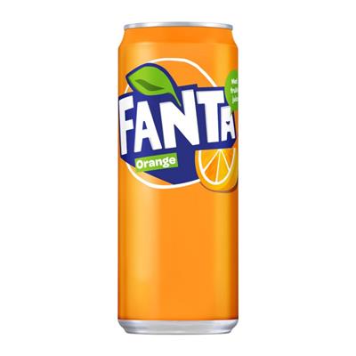 Fanta Orange burk 20x33 cl