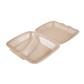 TakeAway box 2 compartments 125 pcs